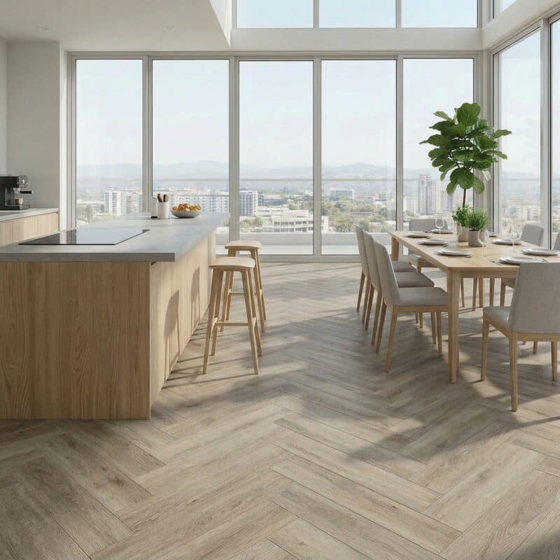 Grey Breeze (Herringbone)